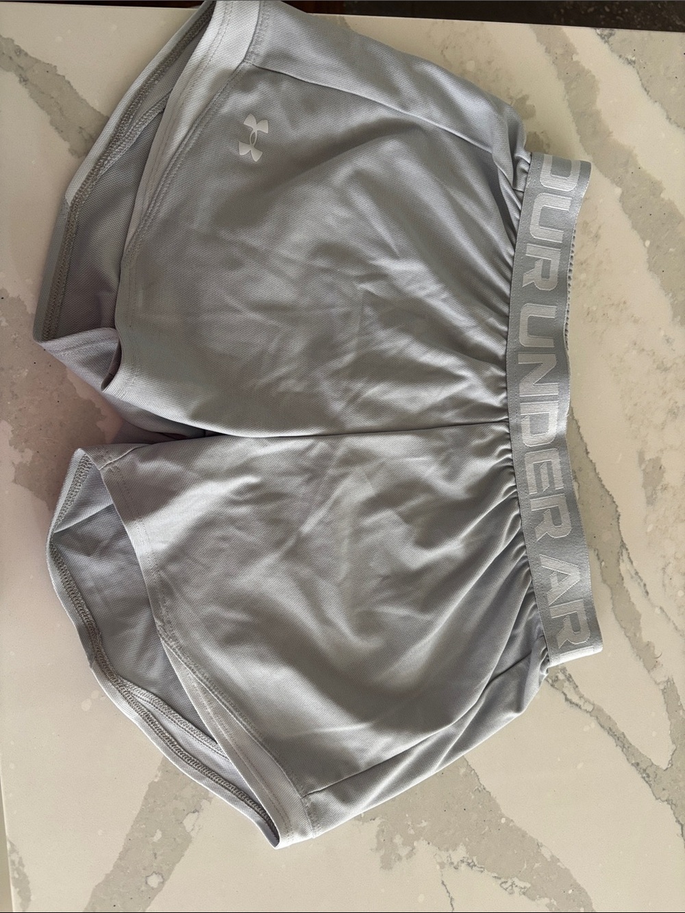 Under Armour Silver-Grey Shorts